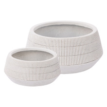 2 Piece Rolly Bowl Planter Set