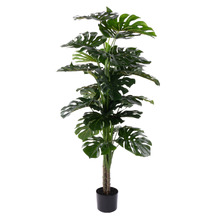 140cm Potted Faux Monstera Plant