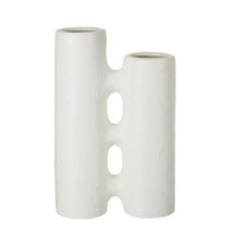 White Ruslan Ceramic Vessel