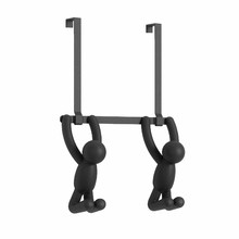 Buddy 2 Hook Steel Over-The-Door Hanger