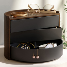 Moona Poplar Wood Jewellery Box