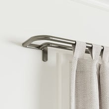 Twilight 366cm Extendable Double Curtain Rod Set