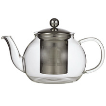 Camellia Glass Teapot with Filter