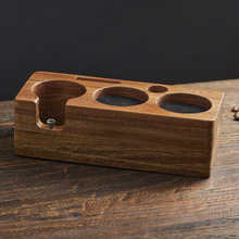 Levy Acacia Wood Espresso Tamper Station