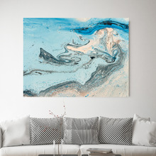 Blue Sea View Printed Wall Art