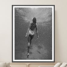 Under the Noise Framed Paper Print Wall Art