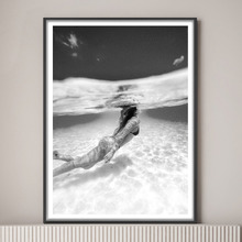 Summer Frolic Framed Paper Print Wall Art