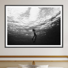 Into the Light Framed Paper Print Wall Art