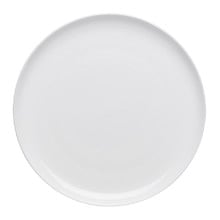 White Canvas 27.5cm Coupe Dinner Plates (Set of 12)