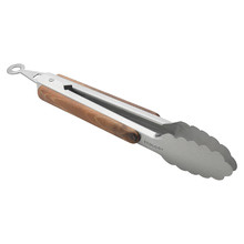 Provisions Wood & Metal Tongs