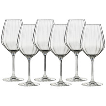 Ecology Twill 430ml Crystalline White Wine Glasses (Set of 6)