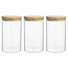 Ecology Pantry 17.5cm Glass Canisters (Set of 3)