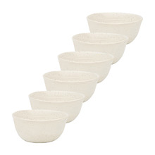 Cream Ottawa Calico 15.5cm Stoneware Serving Bowls (Set of 12)