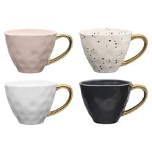4 Piece Speckle Stoneware Mug Set (Set of 2)