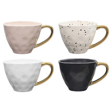 4 Piece Speckle Stoneware Mug Set