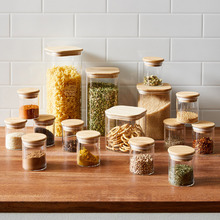 16 Piece Pantry Canisters & Spice Jar Set