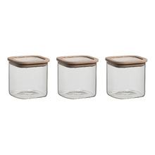 Store 700ml Glass Canisters (Set of 4)