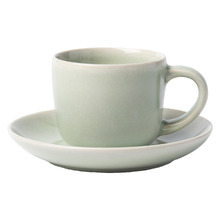 Element 120ml Stoneware Espresso Cups & Saucers (Set of 12)