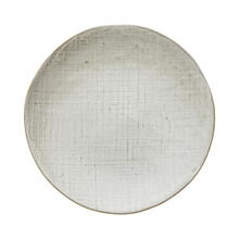 Linen Stoneware Plate