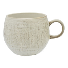 Linen 330ml Stoneware Mugs (Set of 12)