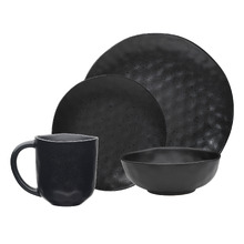 16 Piece Speckle Dinner Plate, Bowl & Mug Set