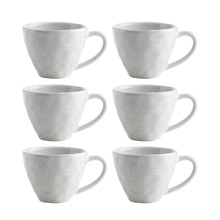 Speckle Milk 380ml Stone Mugs (Set of 12)