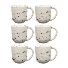 Speckle Polka 400ml Mugs (Set of 6)