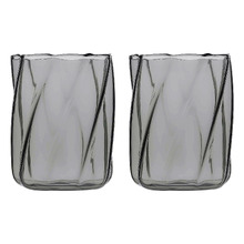 4 Piece Aurora 330ml Glass Tumbler Set (Set of 2)