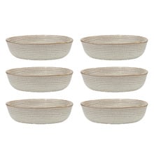 Ottawa 22cm Stoneware Dinner Bowls (Set of 6)