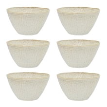 Linen 20cm Stoneware Laksa Bowls (Set of 6)