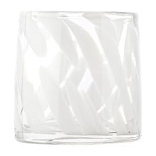 White Camille 260ml Glass Tumblers (Set of 8)
