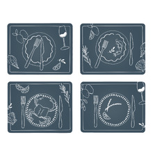 8 Piece Feast Placemat Set