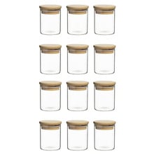 Ecology Pantry 140ml Glass Spice Jars (Set of 12)