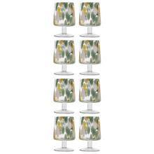 8 Piece Camille 310ml Glass Wine Goblet Set