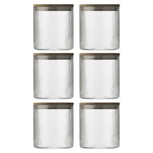 Infuse 650ml Glass Canisters (Set of 6)