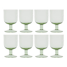 Equinox 300ml Glass Goblets (Set of 8)