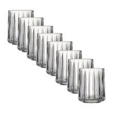 Lineaire 260ml Glass Tumblers (Set of 8)