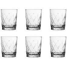 Briar 300ml Glass Tumblers (Set of 6)