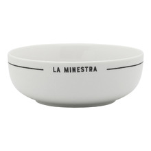 Osteria Nero 15cm Porcelain Soup Bowl