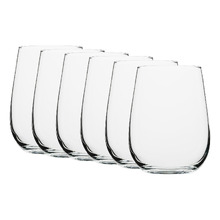 Harvest 430ml Stemless Wine Glasses (Set of 6)