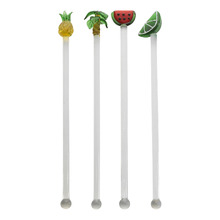 4 Piece Fiesta Swizzle Stick Set