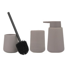 4 Piece Hudson Ceramic Bathroom Set