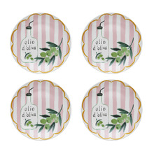 Cucina Olive 20cm Porcelain Side Plates (Set of 4)