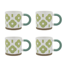 Modelli Fiore 330ml Stoneware Mugs (Set of 4)