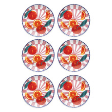Tangerine Valentina 20.3cm Side Plates (Set of 6)