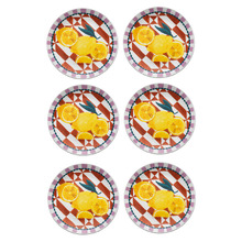 Lemon Valentina 20.3cm Side Plates (Set of 6)