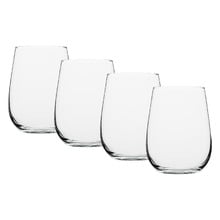 6 Piece Harvest 430ml Stemless Wine Glass Set (Set of 4)
