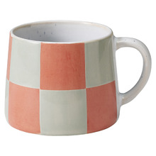 Carnevale Checkers 320ml Porcelain Mugs (Set of 12)