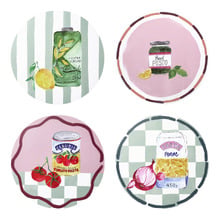 12 Piece Valentina Round Placemat Set