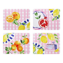 12 Piece Positano Placemat Set